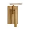 Alabaster And Brass Floating Disc Wall Light 1 Alabaster And Brass Floating Disc Wall Light -Andrew Martin 1092662 melange floating disc sconce brass