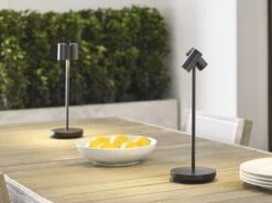 Rechargeable Table Lamp -Andrew Martin 1093771 doppia accent rechargeable table lamp black 4