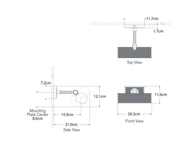 Rattan And Brass Picture Light 7 Rattan And Brass Picture Light - Image 5