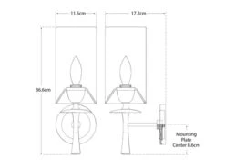 Classic Bronze Wall Light With Linen Shade -Andrew Martin 1094286 screenshot 2025 08 27 102904