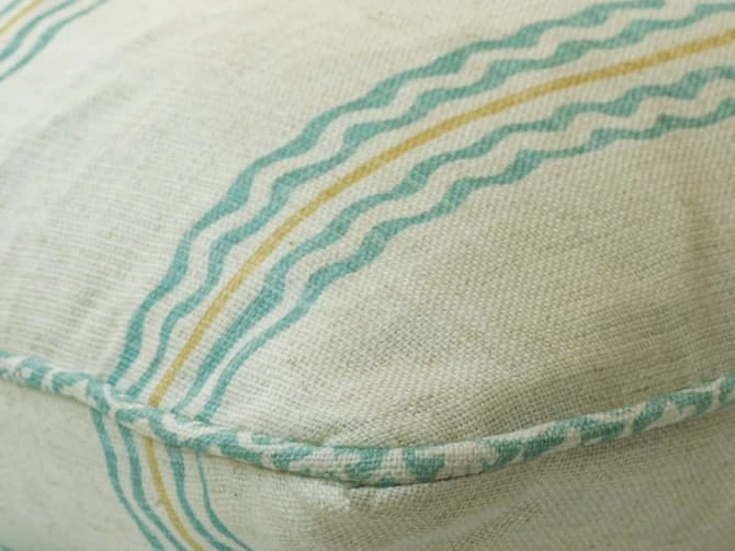 Linen Cushion In Natural Tones 4 Linen Cushion In Natural Tones - Image 2