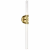 Contemporary Bathroom Wall Light In Acrylic And Natural Brass 1 Contemporary Bathroom Wall Light In Acrylic And Natural Brass -Andrew Martin 118930 linger double wall light natural brass