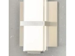 Rectangular Wall Light In Nickel -Andrew Martin 119018 milan wall light detail 1