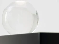 Sculptural Sphere Table Lamp With Black Base 12 Sculptural Sphere Table Lamp With Black Base -Andrew Martin 119038 mina table lamp nightshade black detail 1