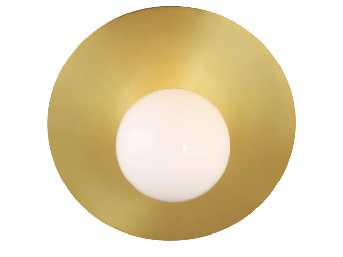 Angled Wall Light In Burnished Brass 5 Angled Wall Light In Burnished Brass - Image 3