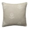 Embroidered Cushion In Alba Linen In Ivory 2 Embroidered Cushion In Alba Linen In Ivory -Andrew Martin 128044 alba ivory medici chalk sml