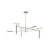 Large Floating Disc Chandelier In Polished Nickel -Andrew Martin 132767 melange nickel
