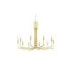 Candelabra Style Chandelier -Andrew Martin 132999 brigitte gold