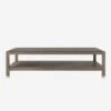 Raffles Grey Coffee Table, Grey -Andrew Martin 136799 raffles coffee table front