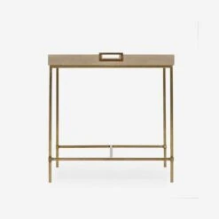 Edith Side Table, Latte Shagreen -Andrew Martin 138135 new edith large side table ivory shagreen side