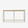 Edith Latte Console Table, Latte Shagreen -Andrew Martin 138163 new edith console table ivory shagreen front