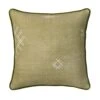 Moroccan Inspired Cushion In Green -Andrew Martin 138411 jericho green fb medici ivy sml