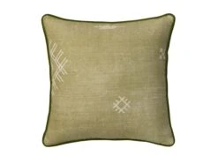 Moroccan Inspired Cushion In Green