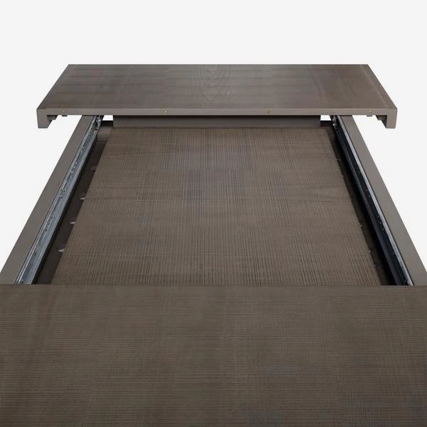 Raffles Grey Extending Dining Table 7 Raffles Grey Extending Dining Table - Image 5