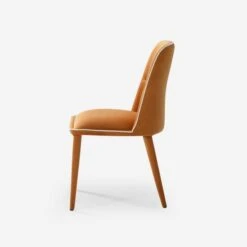 Milo Orange Dining Chair -Andrew Martin 140836 milo chair side