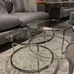 Harlan Silver Nested Coffee Table 9 Harlan Silver Nested Coffee Table -Andrew Martin 141145 harlan silver ls