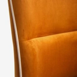 Milo Orange Dining Chair -Andrew Martin 141229 milo close up 2