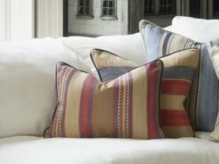 Striped Rectangular Cushion -Andrew Martin 141341 goat cushion sequence 5 lginsta