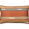 Rectangular Cushion With Vertical Stripe In Brick Orange -Andrew Martin 141991 nineveh brick fb medici b sienna rectangular sml
