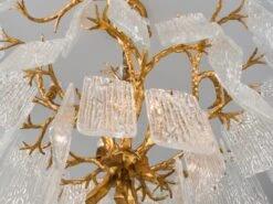 Piemonte Glass Chandelier -Andrew Martin 143348 piemonte chandelier 12 lights 2