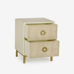 Amanda Bedside Table -Andrew Martin 149000 amanda bedside table open