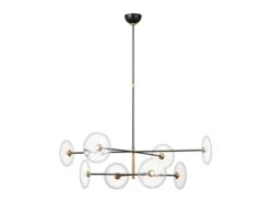 A Refined Balance Of Sculptural Form In Aged Iron & Antique Brass