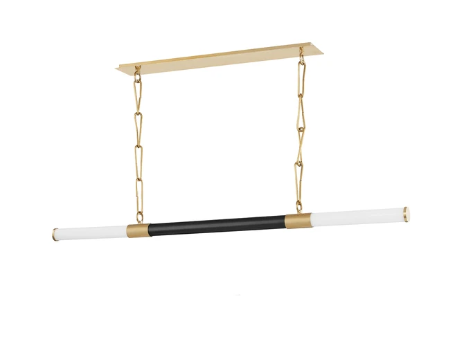 Modern Pendant Light In Aged Brass 3 Modern Pendant Light In Aged Brass