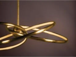 Celestial LED Pendant -Andrew Martin 152679 azula chandelier 4