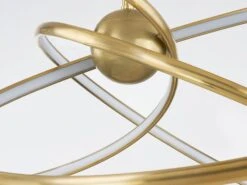 Celestial LED Pendant -Andrew Martin 152680 azula chandelier 5