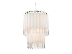 Polished Nickel Chandelier