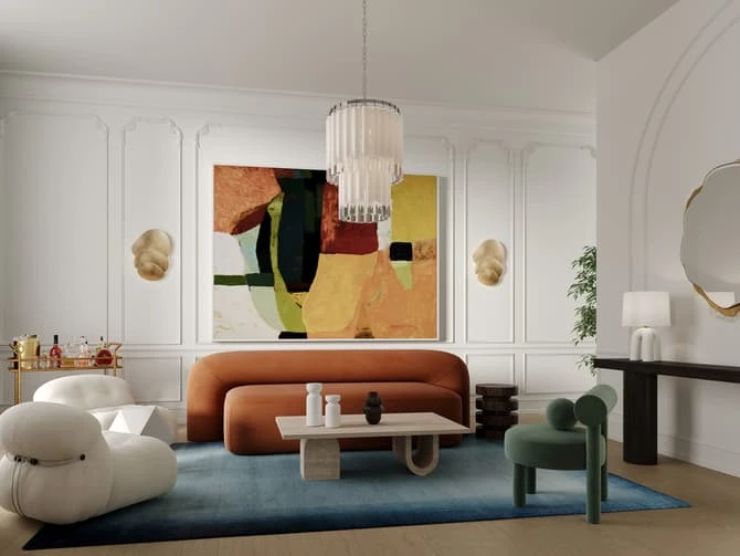 Polished Nickel Chandelier 4 Polished Nickel Chandelier - Image 2