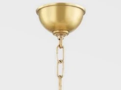 Aged Brass And Rattan Chandelier 9 Aged Brass And Rattan Chandelier -Andrew Martin 152919 u0cizamg