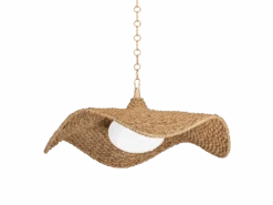 Abaca Rope Pendant Light