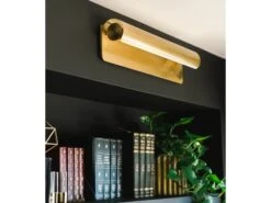 Brass Picture Light With Scroll Effect -Andrew Martin 153291 goo4orqf