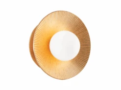 Wall Light In Gold Leaf