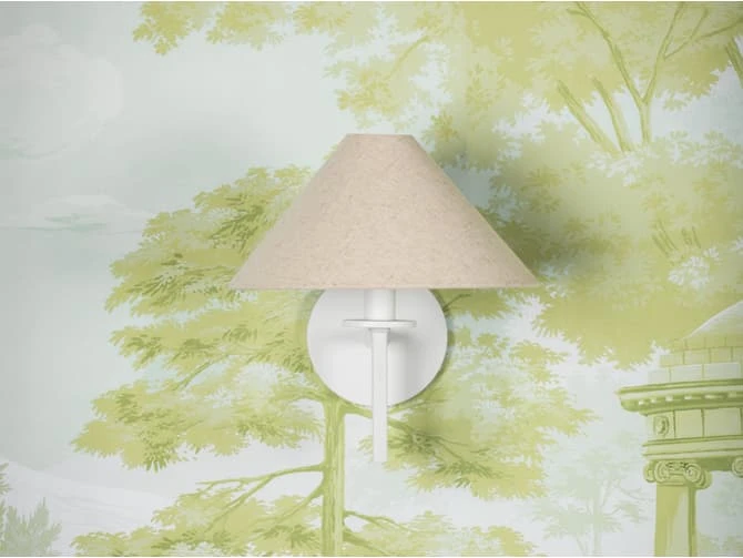 Textured White Wall Light 6 Textured White Wall Light - Image 4