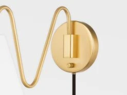 Pivoting Wall Light 9 Pivoting Wall Light -Andrew Martin 153744 onda wall light brass 7