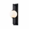 Textured Black Outdoor Wall Light -Andrew Martin 153800 darwin wall light