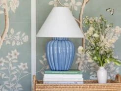 Fluted Ceramic Table Lamp 21 Fluted Ceramic Table Lamp -Andrew Martin 153916 clarendon table lamp donnadotanphoto 3