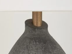 Sculptural Ceramic Table Lamp -Andrew Martin 154029 denali table lamp 3