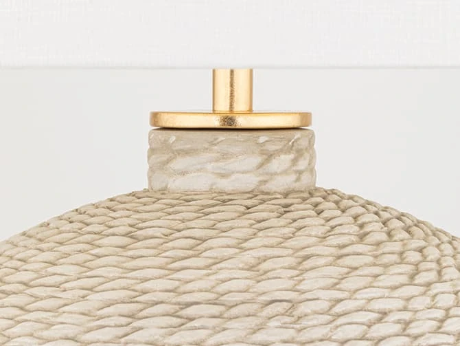 Textured Ceramic Table Lamp 4 Textured Ceramic Table Lamp - Image 2