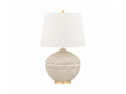 Textured Ceramic Table Lamp