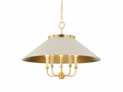 Chandelier With Tapered Shades