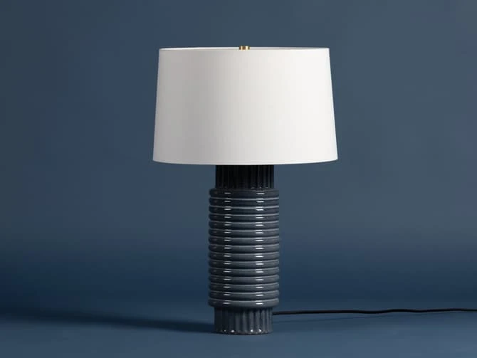 Textural Ceramic Table Lamp 4 Textural Ceramic Table Lamp - Image 2