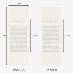 Great Gatsby Wallpaper, Large Panel A + B -Andrew Martin 204009 gatsby dimensions