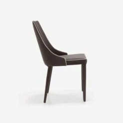 Saber Dining Chair, Grey -Andrew Martin 204259 saber chair side