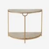 Elise Cream Console Table, Cream 2 Elise Cream Console Table, Cream -Andrew Martin 204555 elise side table cream front st0382