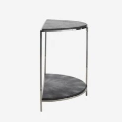 Elise Grey Console Table, Grey -Andrew Martin 204564 elise side table grey side st0383