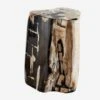 Petrified Log Side Table Or Stool -Andrew Martin 204599 petrified log stool 1