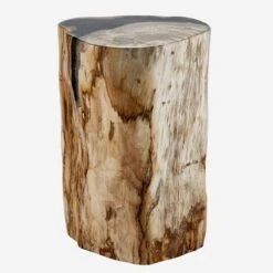 Petrified Log Side Table Or Stool -Andrew Martin 204604 petrified log stool 6